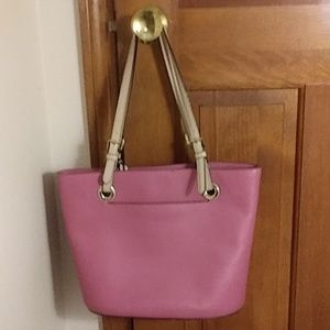Pink Michael Kors large bag